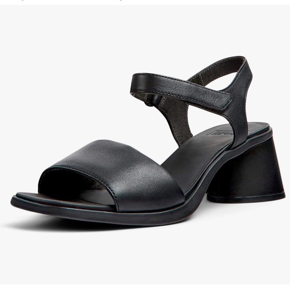 Camper Kiara Black Heels
